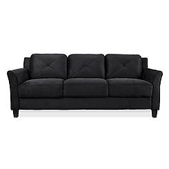 Lifestyle Solutions Harrington Sofa in Black