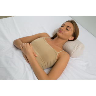 Deluxecomfort Buckwheat Neck Pillow Tan 14 5x4in