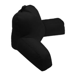 Deluxecomfort Porter Bedrest Pillow Black Best Bed Rest Lounger