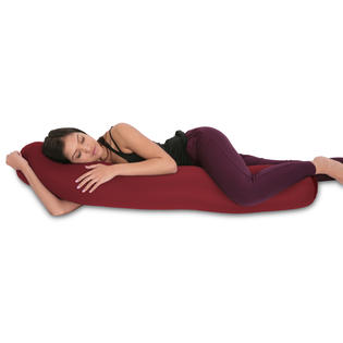 Deluxecomfort Microbead Body Pillow Wine Mooshi Squishy Soft