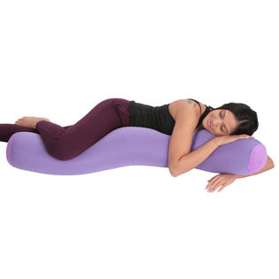Deluxecomfort Purple Cover Only For The Microbead Body Pillow