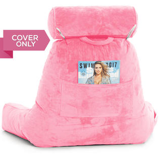 Hitnotion Pink Cover Only For The Husband Pillow Bedrest