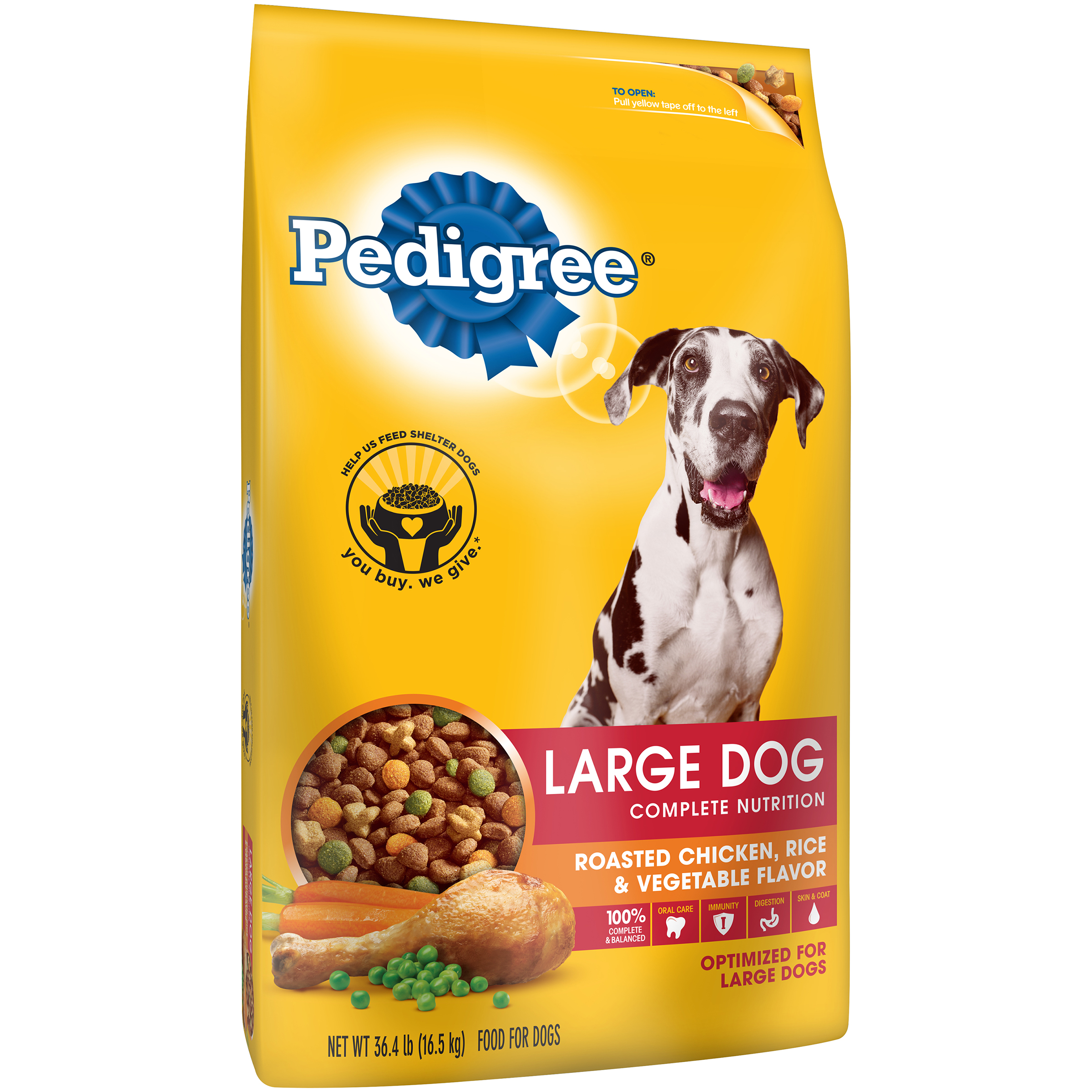 Pedigree Large Breed Nutrition Dog Food, For Puppies and Adult Dogs ...