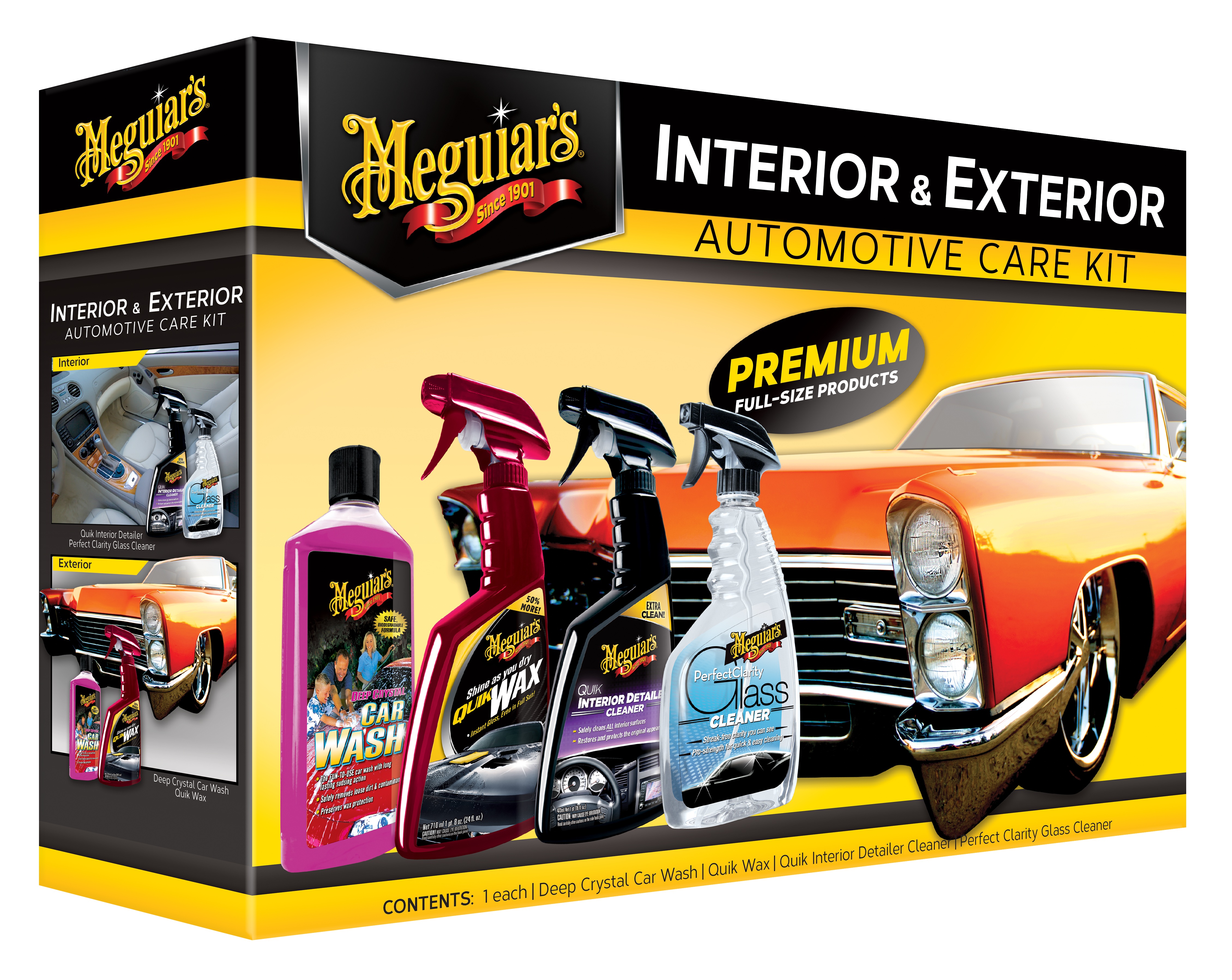 Meguiars Interior Exterior Car Car Kit