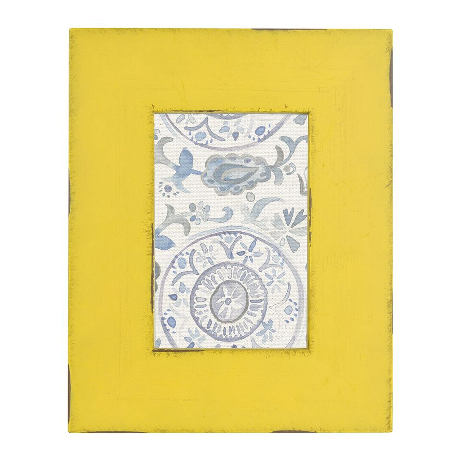 5&#8221; x 7&#8221; Frame &#8211; Distressed Yellow