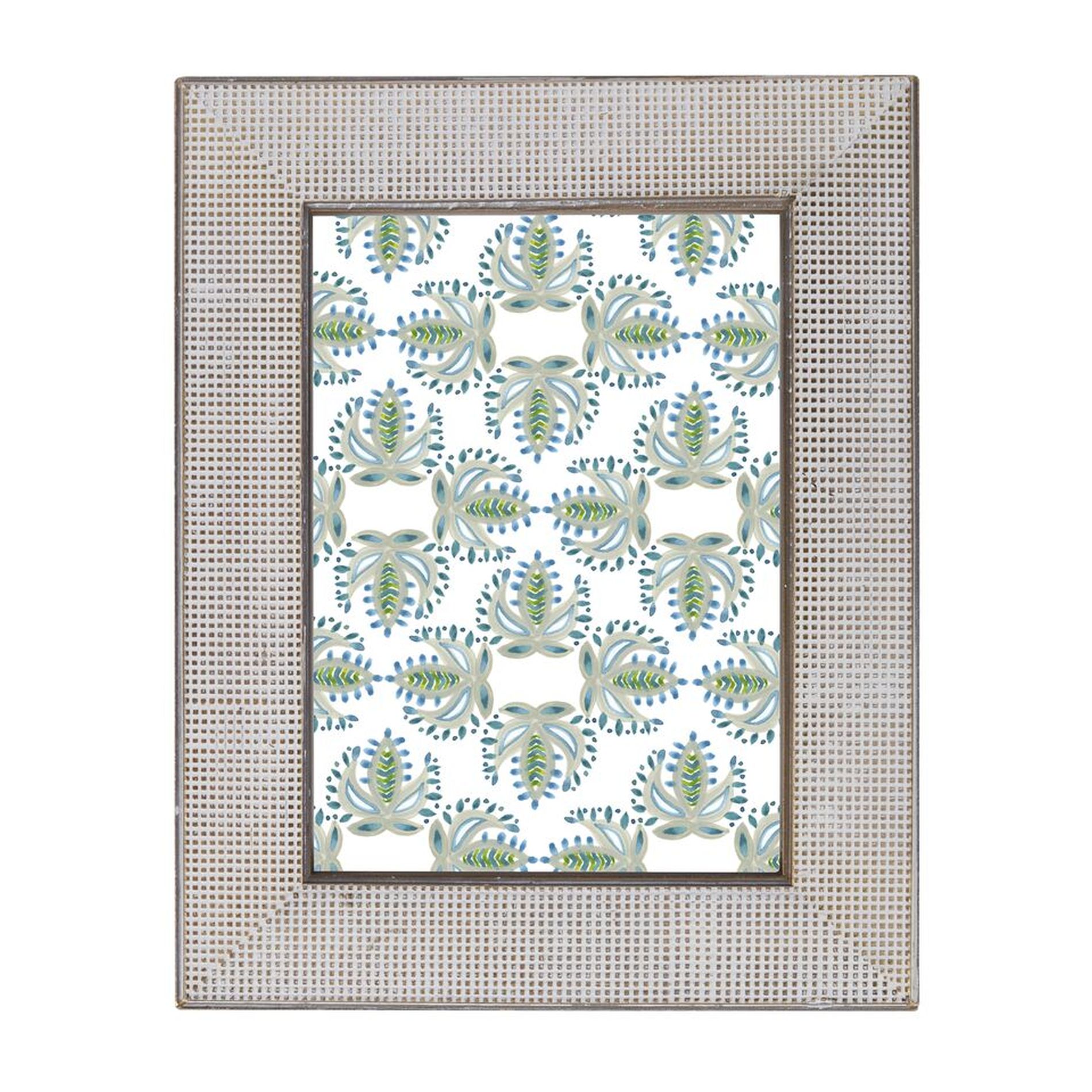 5” x 7” Frame - Textured, White 5” x 7” Frame - Textured, White