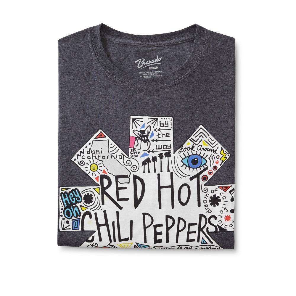 Screen Tee Market Brands Red Hot Chili Peppers Young Men's Graphic T-Shirt