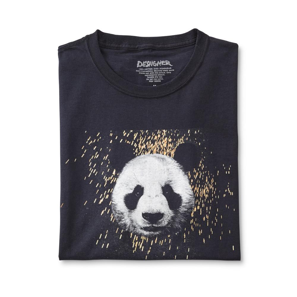 Screen Tee Market Brands Young Men's Graphic T-Shirt-Designer Panda