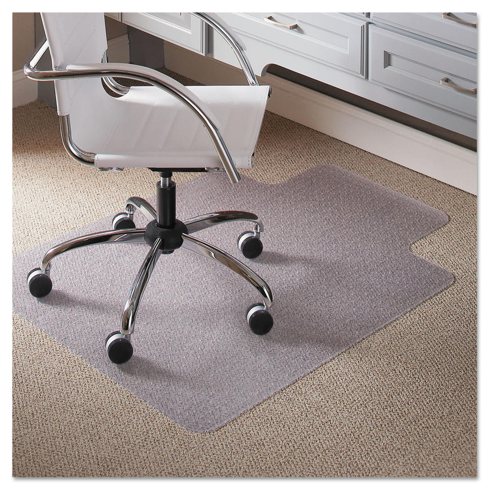 E.S. Robbins ES Robbins 36 x 48 Lip Chair Mat, Task Series AnchorBar for Carpet up to 1/4"
