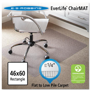 E.S. Robbins ES Robbins 46 x 60 Rectangle Chair Mat, Task ...