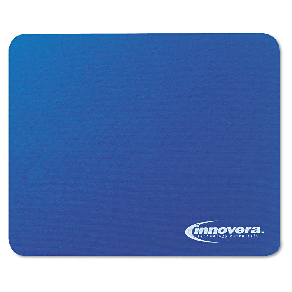 Innovera IVR52447 Natural Rubber Mouse Pad, Blue