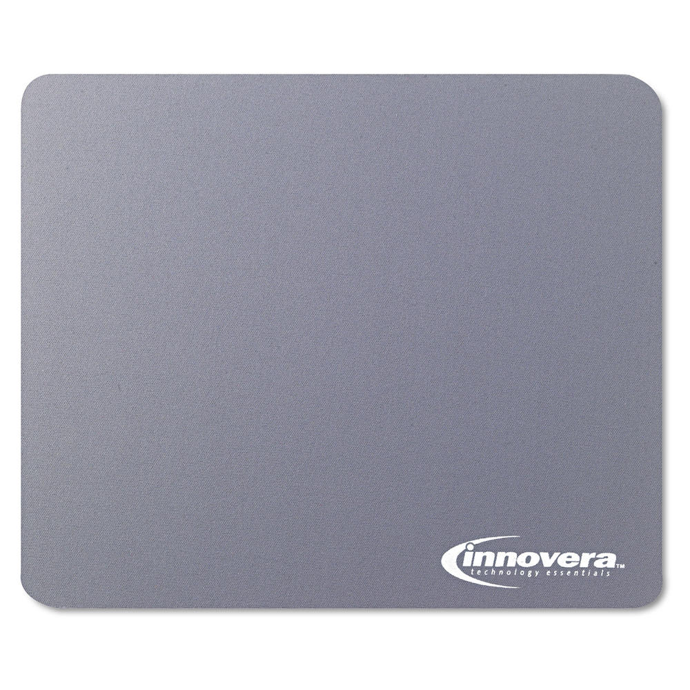 Innovera IVR52449 Natural Rubber Mouse Pad, Gray