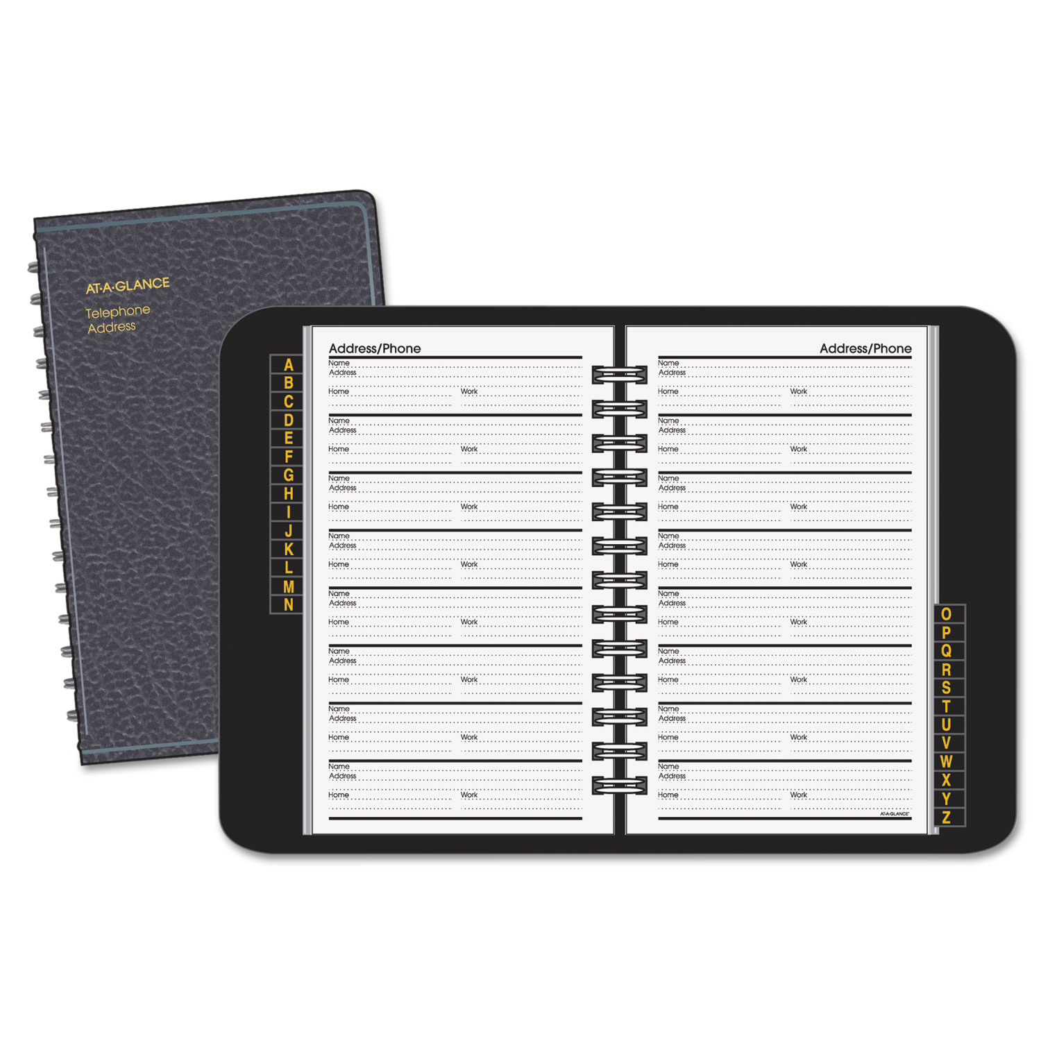 thumbnail image 2 of At-A-Glance Telephone Address Book - 2 3/4 X 4 1/4 Inches - Model 80-401-05 2 of 3