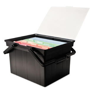 Advantus AVTTLF2B Companion Portable File Storage Box, Legal/Letter ...