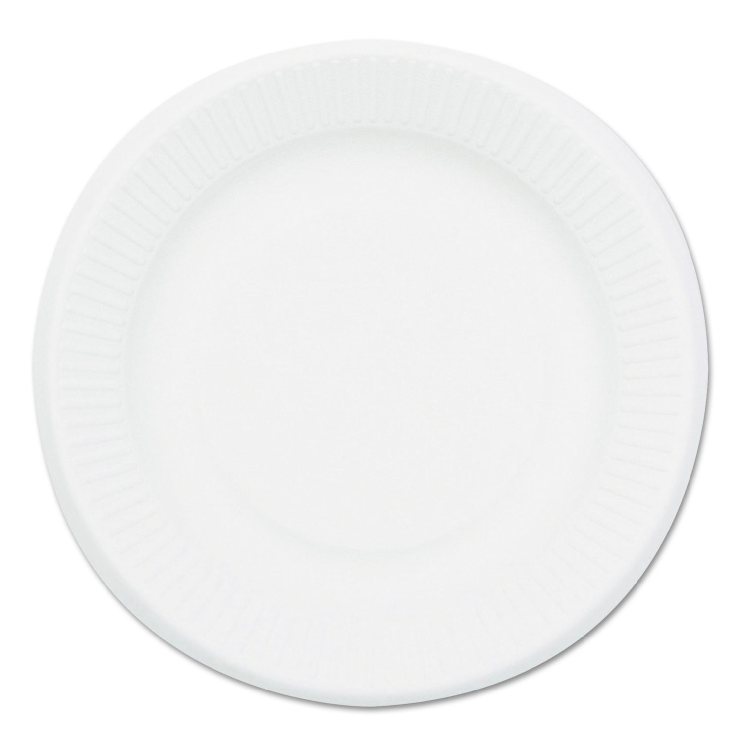 Savannah Supplies Inc. SVAP001 NatureHouse Compostable Sugarcane Bagasse 6 in Plate, Round, White, 50/Pack