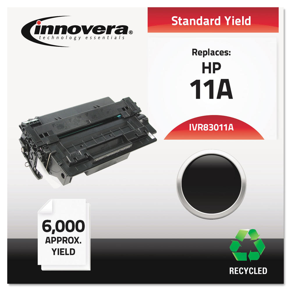 Innovera IVR83011A Remanufactured Q6511A (11A) Toner, Black