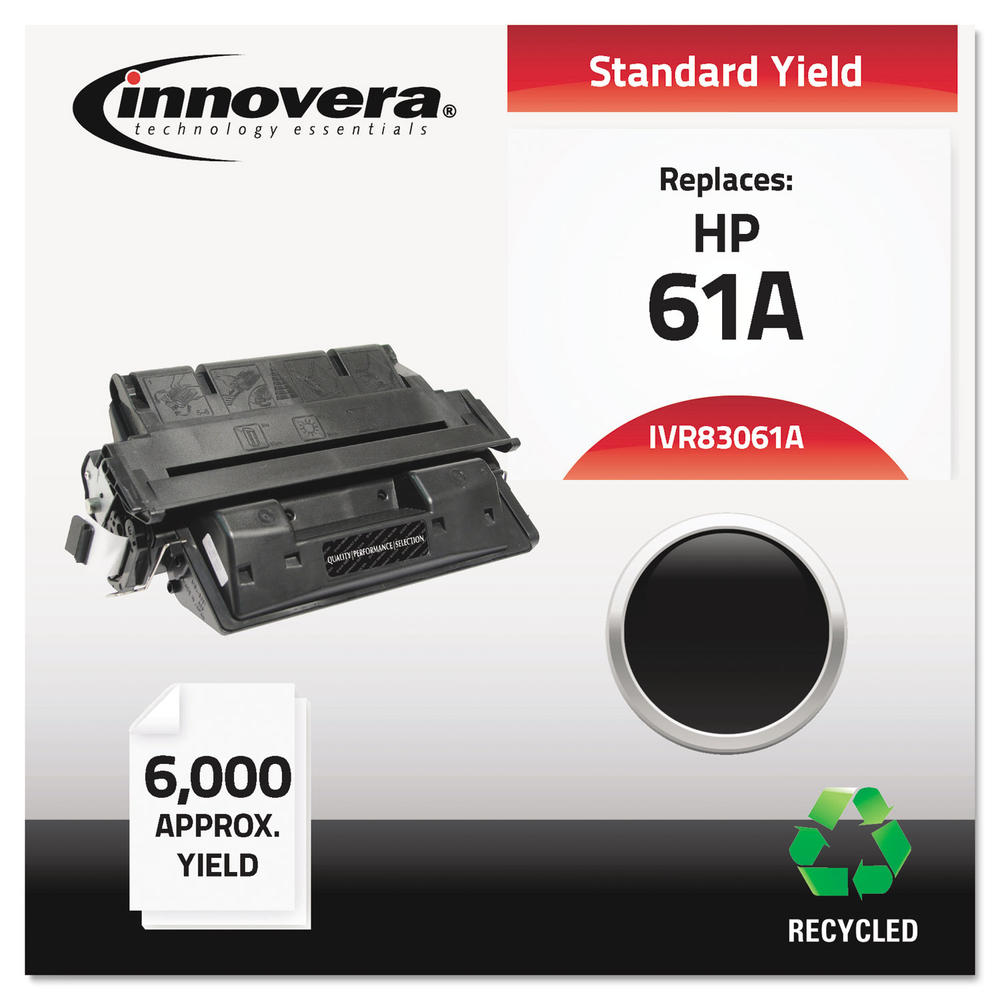 Innovera IVR83061A Remanufactured C8061A (61A) Toner, Black