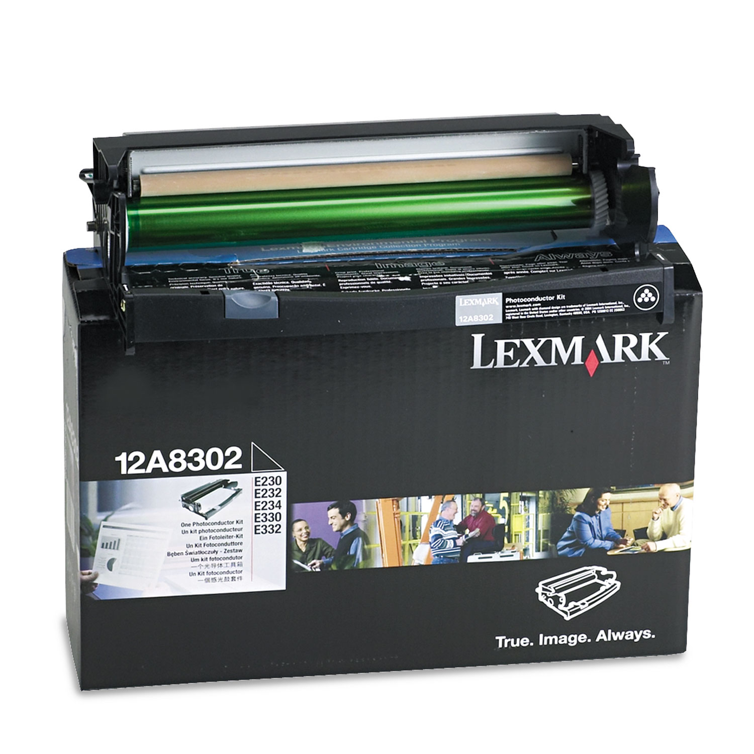Lexmark LEX12A8302 12A8302 Photoconductor Kit, Black