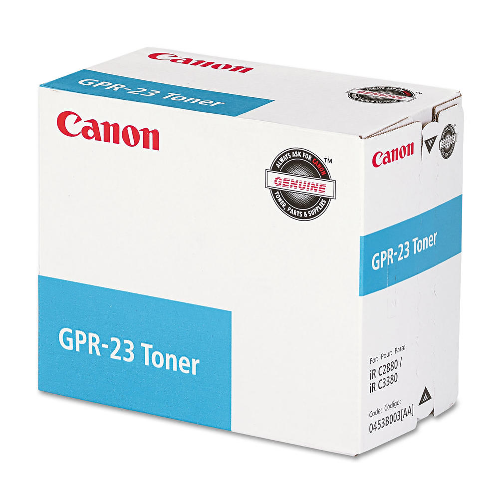 Canon CNM0453B003AA 0453B003AA (GPR-23) Toner, Cyan