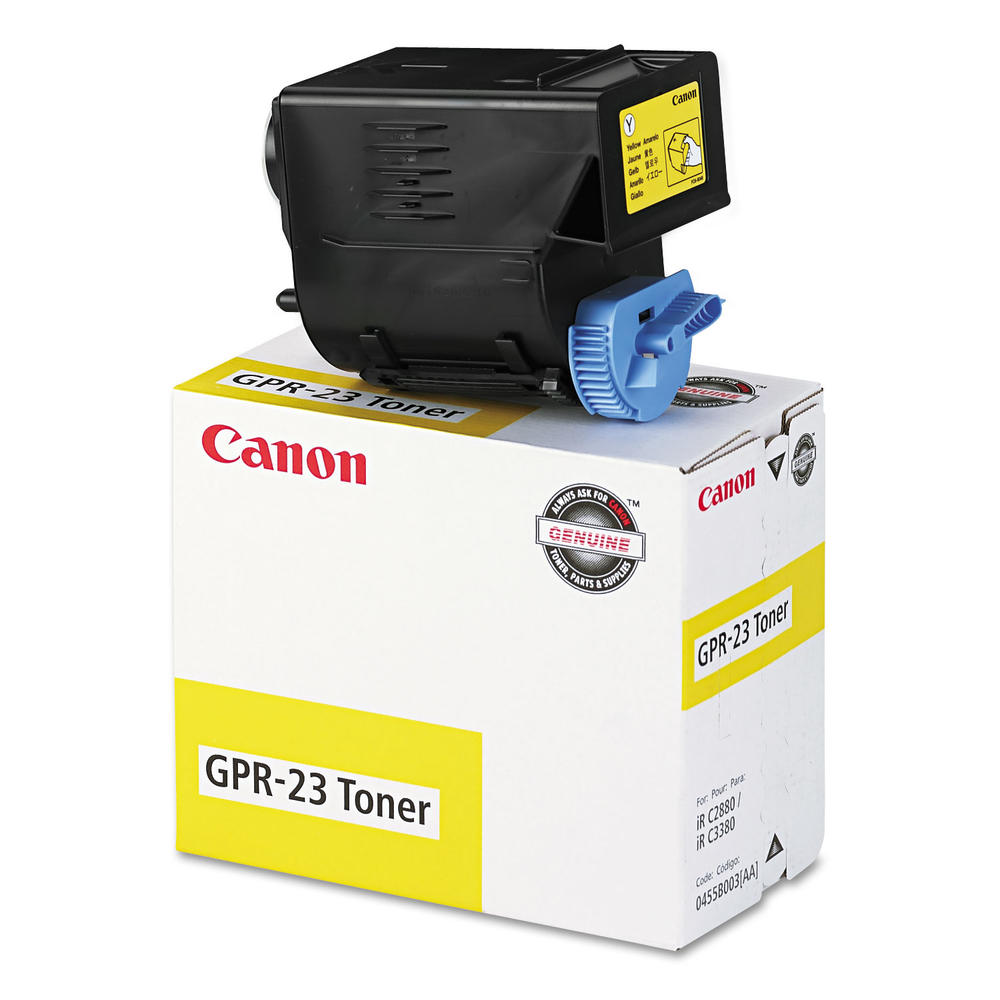 Canon CNM0455B003AA 0455B003AA (GPR-23) Toner, Yellow