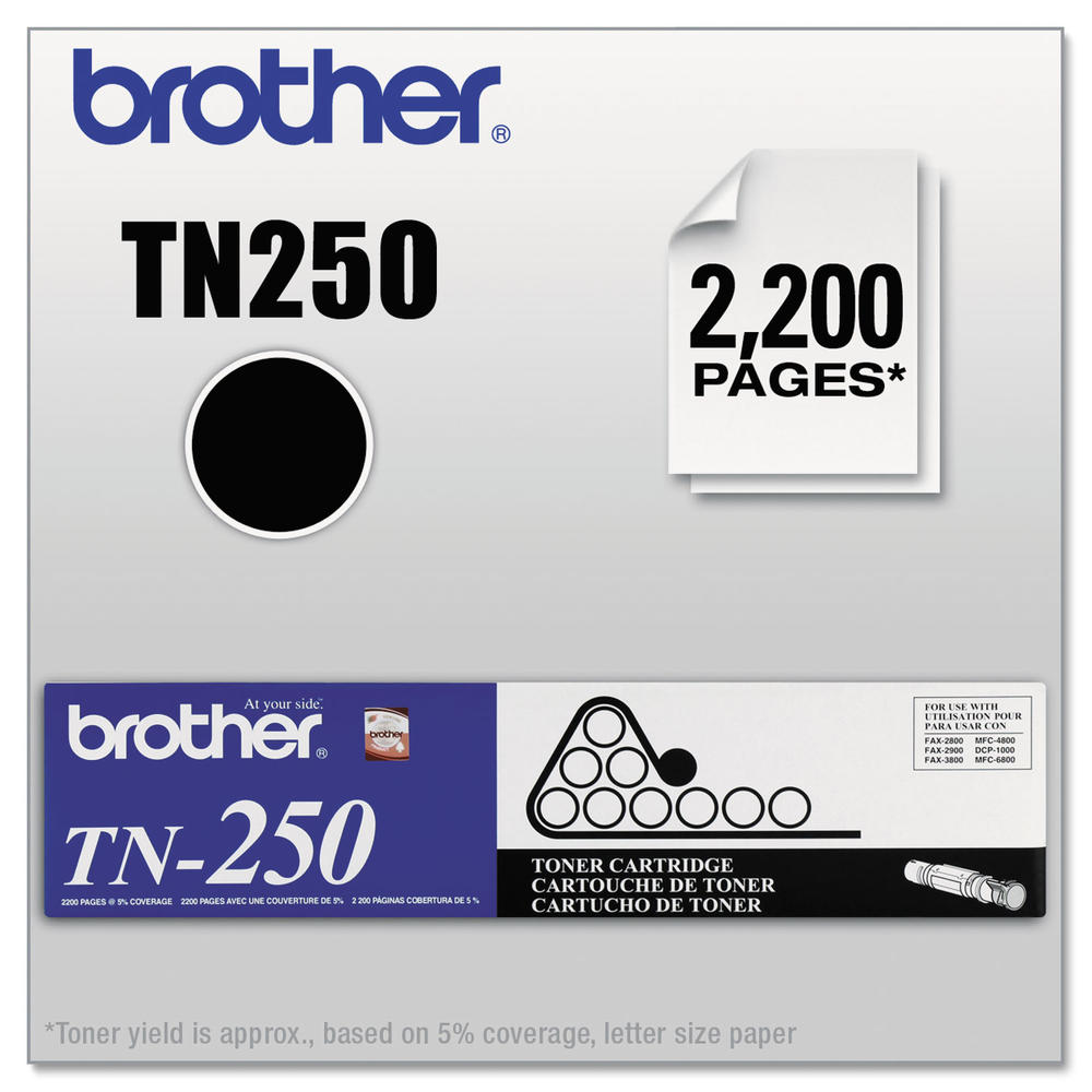 Brother BRTTN250 TN250 Toner, Black