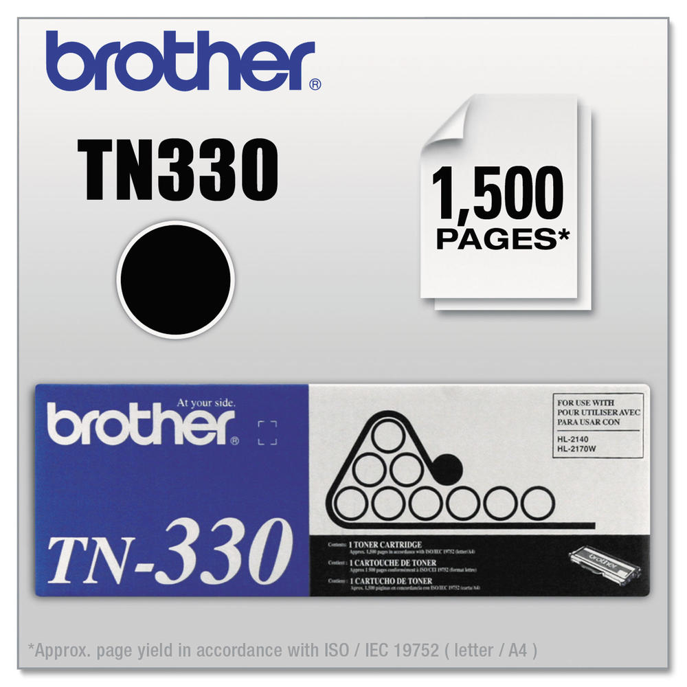 Brother BRTTN330 TN330 Toner, Black