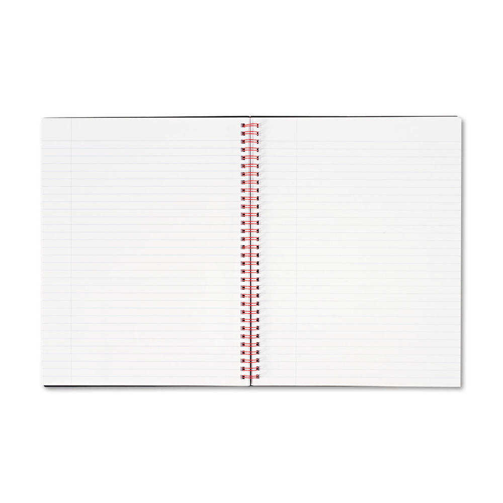 Black n' Red JDKK66652 &#8482; Twin Wire Poly Cover Notebook, Legal Rule, 11 x 8 1/2, 70 Sheets