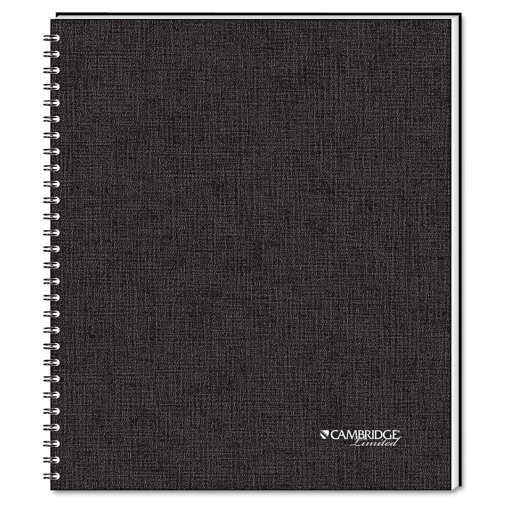 Cambridge MEA06062 Side Bound Ruled Meeting Notebook, Legal Rule, 11 x 8 1/2, 80 Sheets