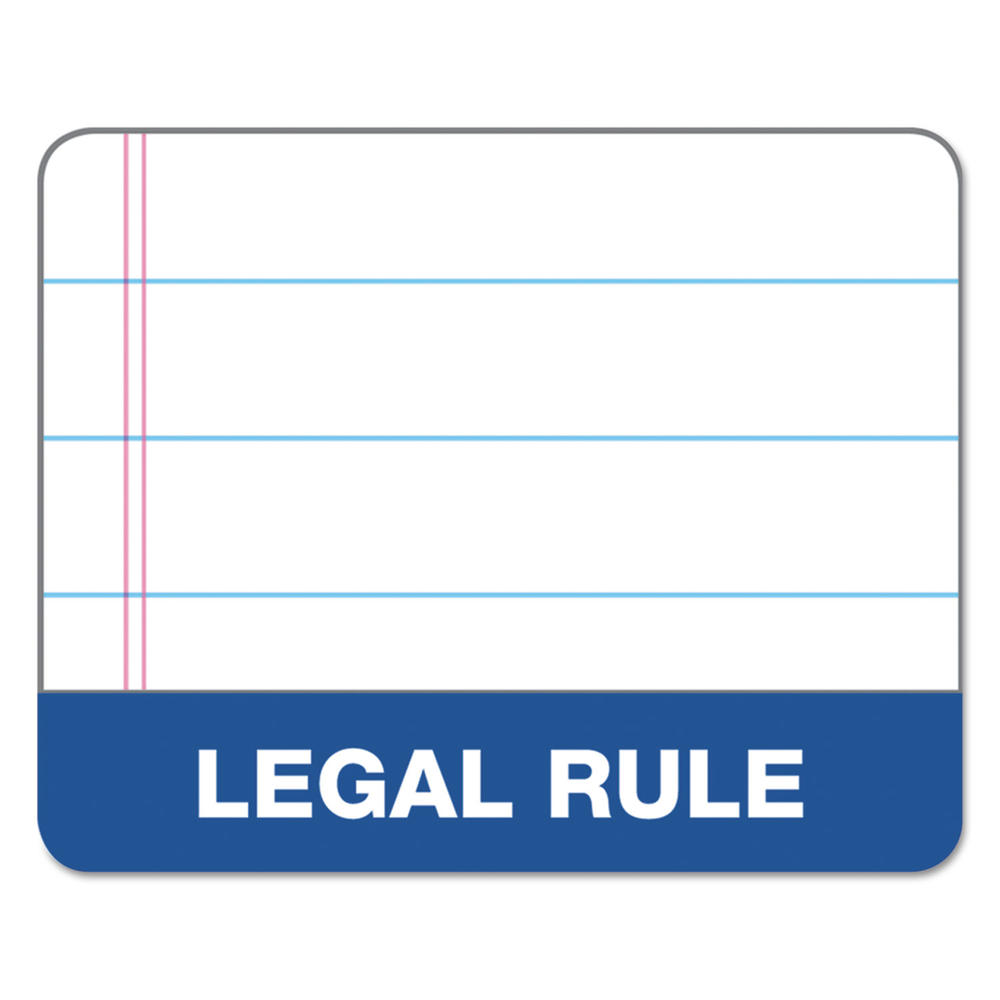 TOPS TOP7533 &#8482; The Legal Pad Ruled Perforated Pads, 8 1/2 x 11 3/4, White, 50 Sheets, Dozen