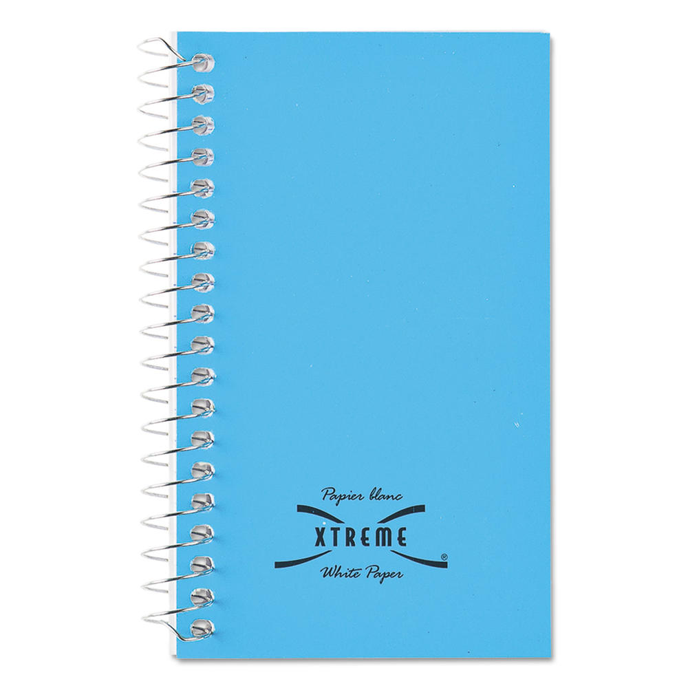 National RED31220  Wirebound Memo Book, Narrow Rule, 5 x 3, White, 60 Sheets
