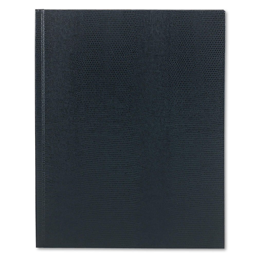 Blueline REDA1082 Large Executive Notebook, College/Margin, 11 x 8 1/2, Blue Cover, 75 Sheets