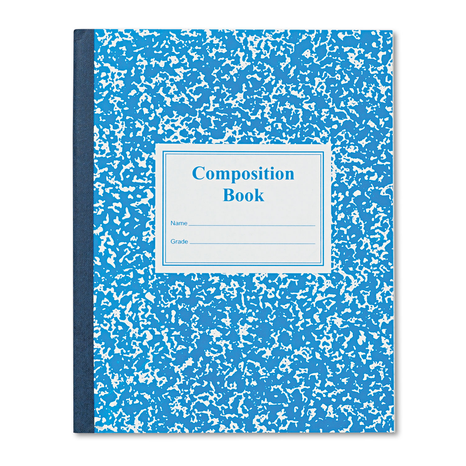 Roaring Spring ROA77921  Grade School Ruled Composition Book, 9 3/4 x 7 3/4, Blue Cover, 50 Pages