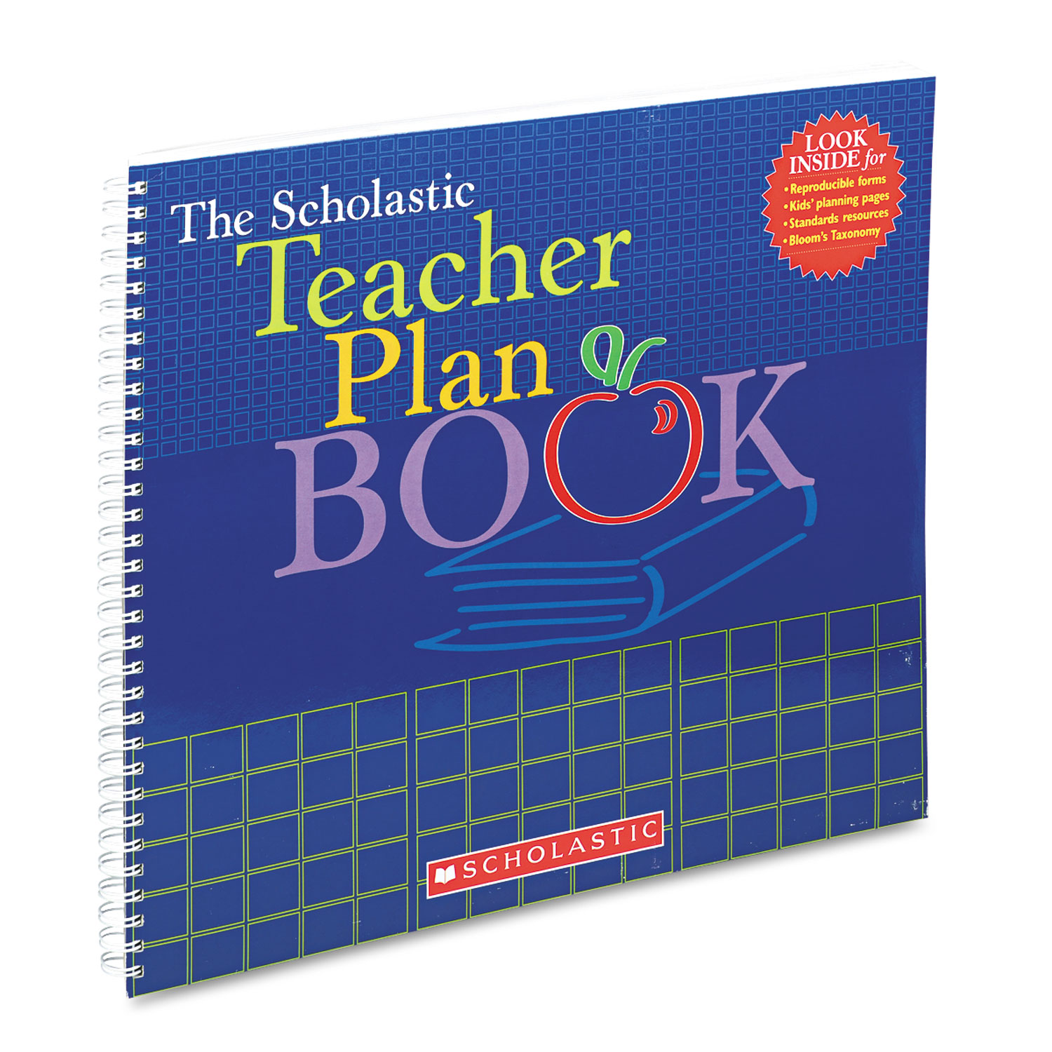 Scholastic SHS0439710561  Teacher Plan Book (Updated), Grade K-6, 13 x 11, 96 pages