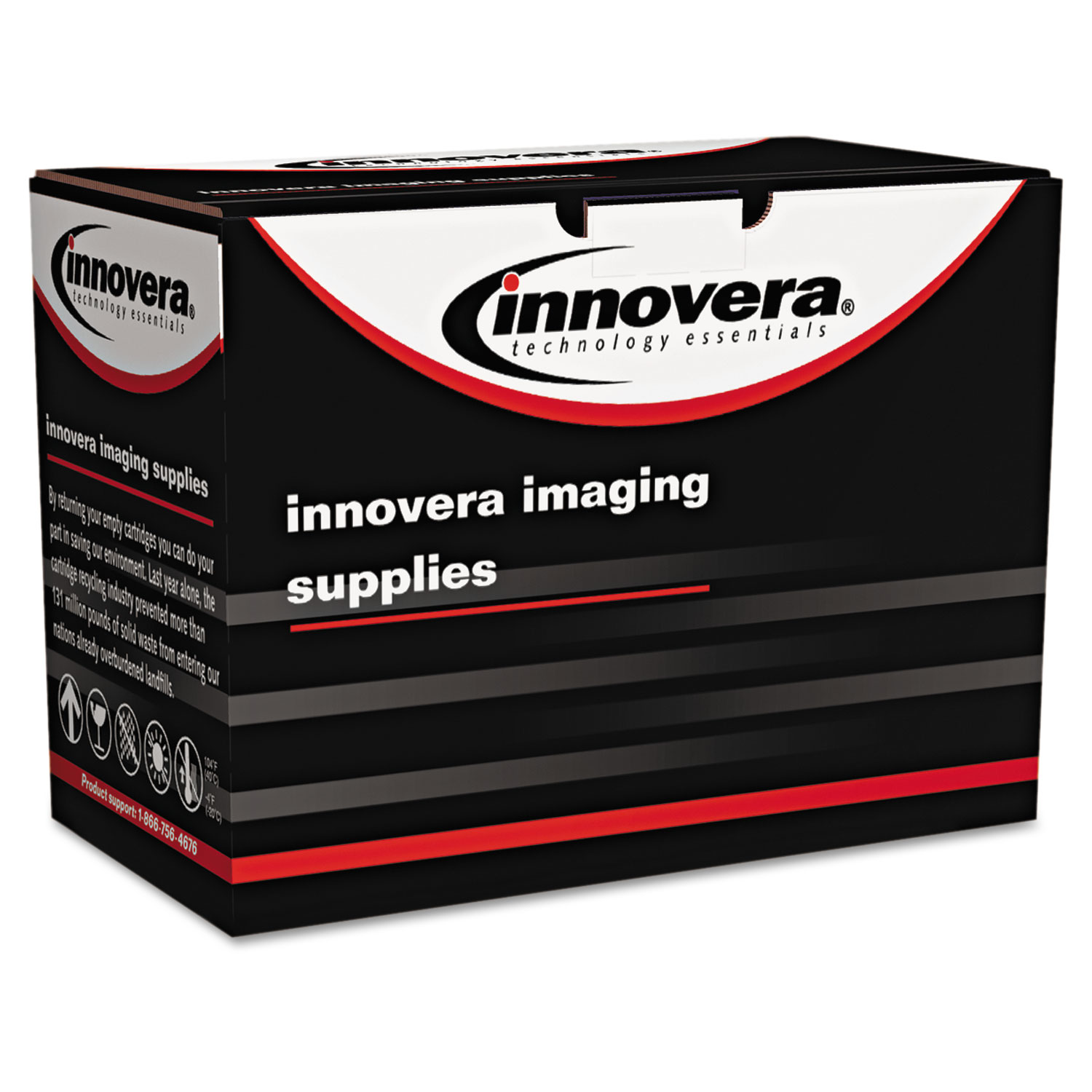Innovera IVR128 Remanufactured 3500B001AA (128) Toner, Black