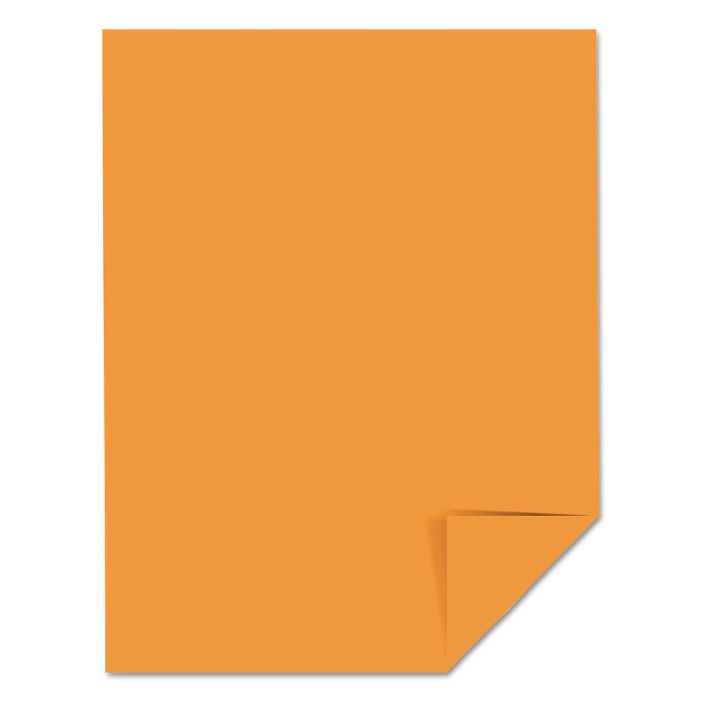 Astrobrights WAU22851 Color Cardstock, 65lb, 8 1/2 x 11, Cosmic Orange, 250 Sheets