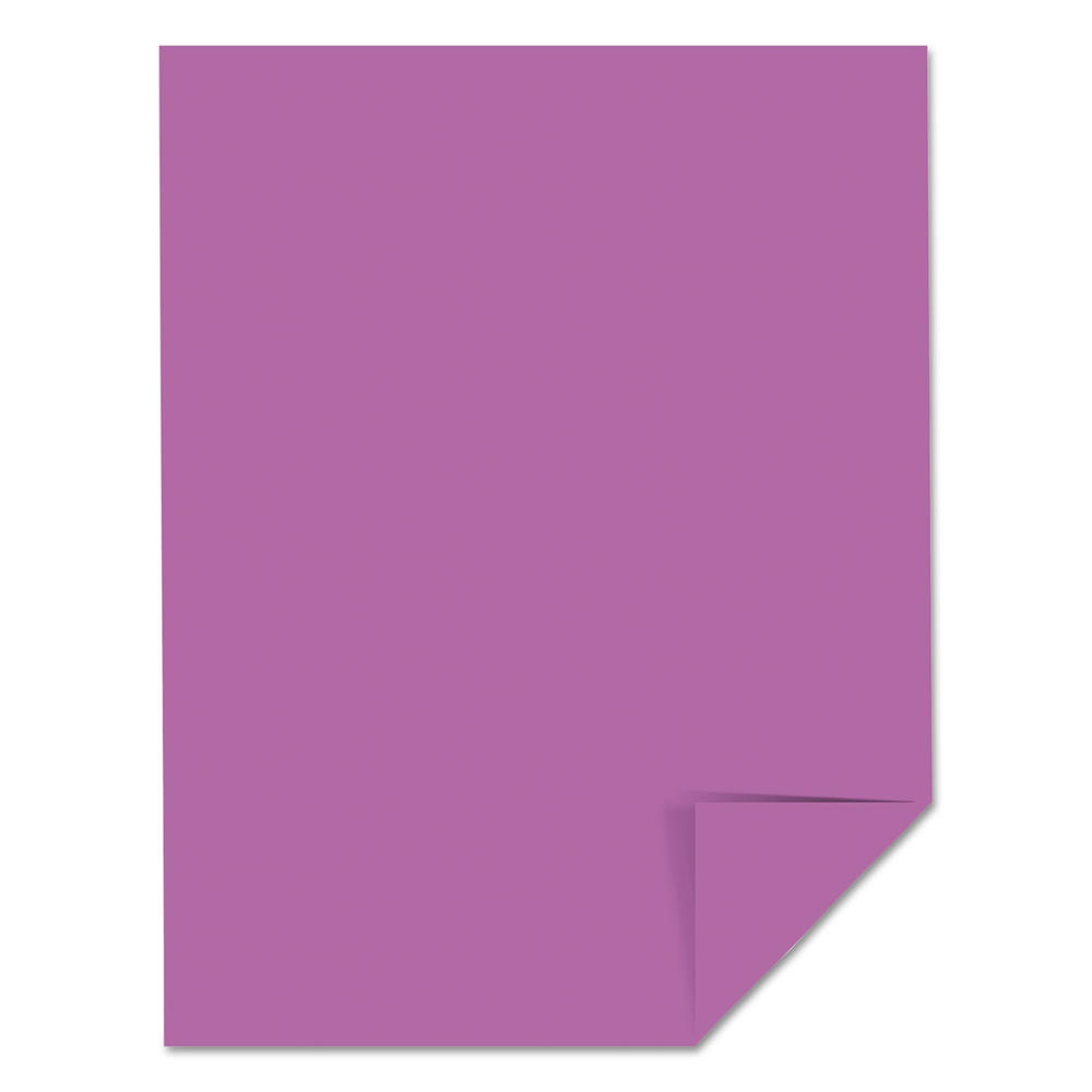 Astrobrights WAU22871 Color Cardstock, 65lb, 8 1/2 x 11, Planetary Purple, 250 Sheets
