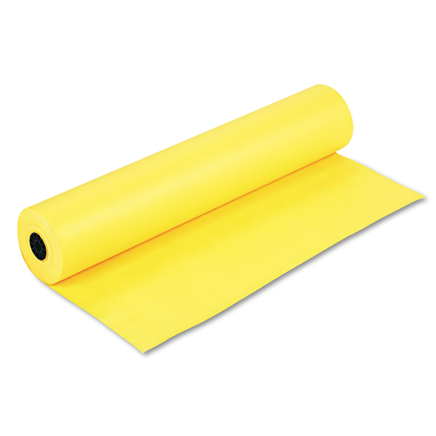 Pacon PAC63080 Rainbow Duo-Finish Colored Kraft Paper, 35 lbs., 36" x 1000 ft, Canary