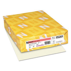 Neenah Paper 05201 Classic Linen Stationery Writing Paper- 24-lb- 8.5 x 11- Natural White- 500-Rm