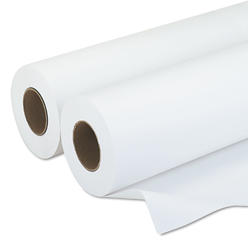 PM Company 09130 Amerigo Wide-Format Paper, 20 lbs., 3" Core, 30"x500 ft, White (Case of 2)