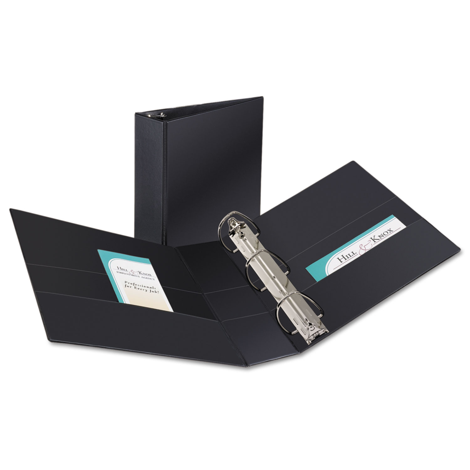 Avery AVE07701 Durable Binder with Two Booster EZD Rings, 11 ...