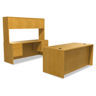 Hon Hon10593cc 10500 Series 3 4 Height Double Pedestal Desk 72w X 36d X 29 1 2h Harvest