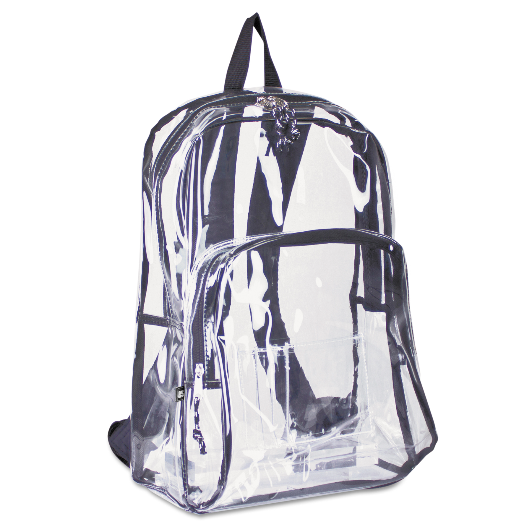 Eastport Backpack  Pvc Plastic  12 1/2 X 17 1/2 X 5 1/2  Clear