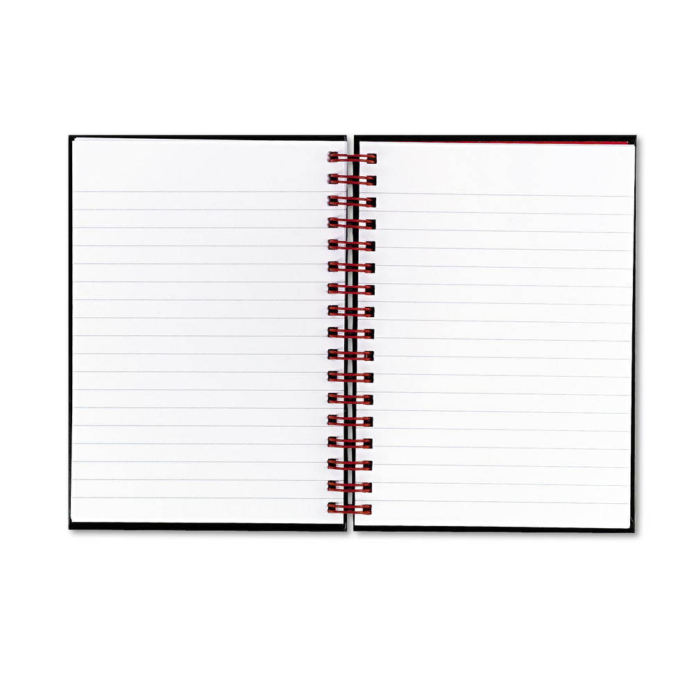 Black n' Red JDKL67000 Twinwire Hardcover Notebook, Legal Rule, 8 1/4 x 5 7/8, White, 70 Sheets