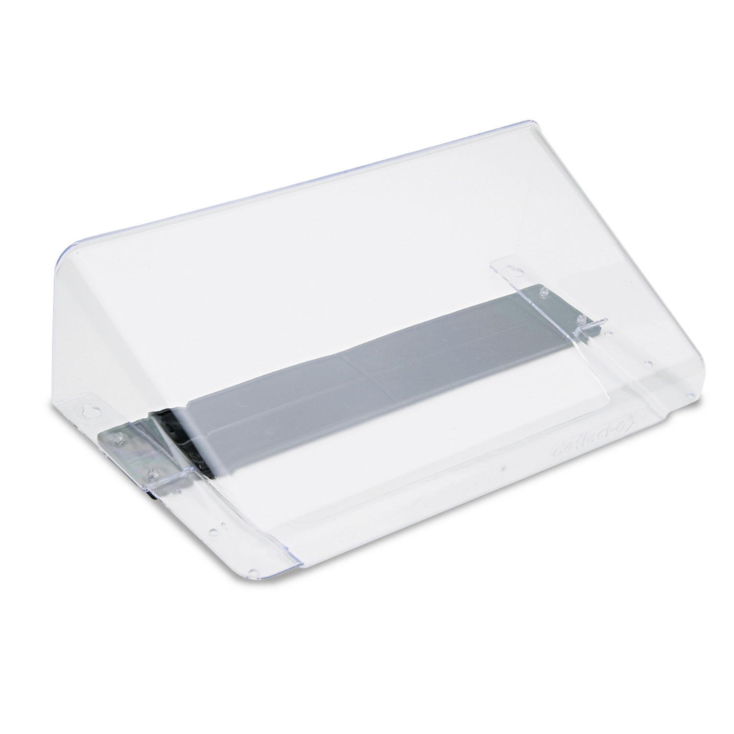 Deflect-O DEF73101 deflecto Letter Size Magnetic Wall File Pocket, Letter, Clear