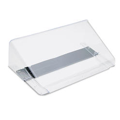 Deflecto Magnetic Docupocket Wall File, Letter Size, 13" X 4" X 7", Clear