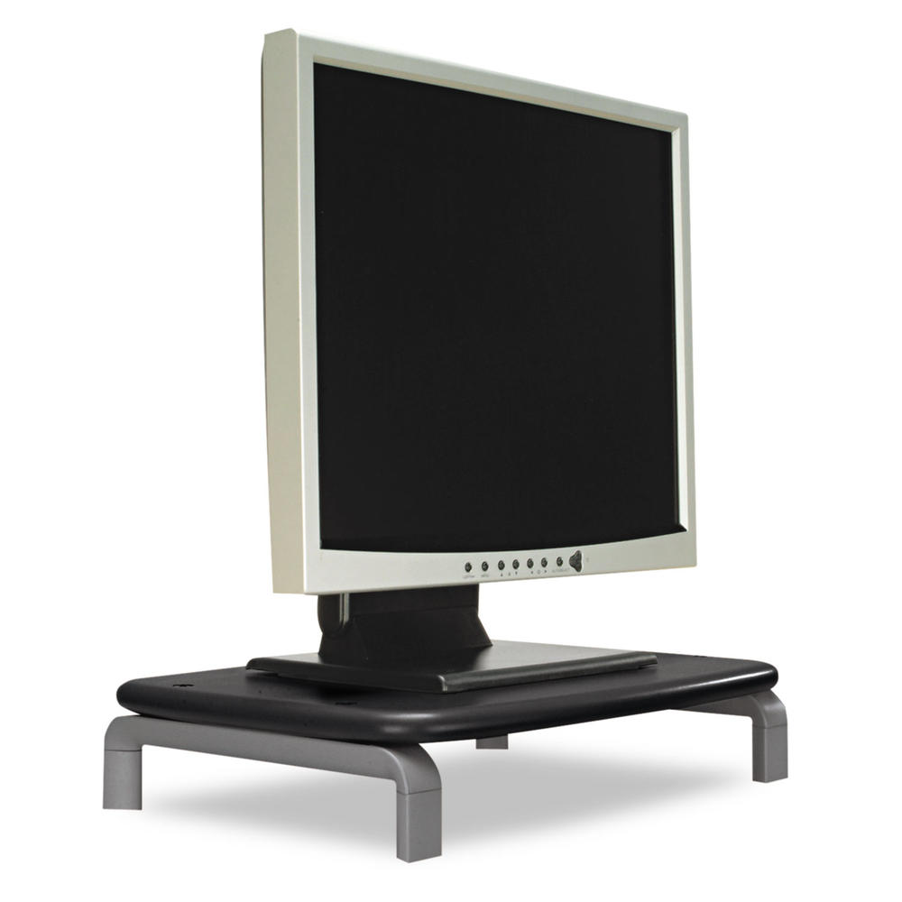 Kensington KMW60087 Monitor Stand with SmartFit System, 11 1/2 x 9 x 5, Black/Gray