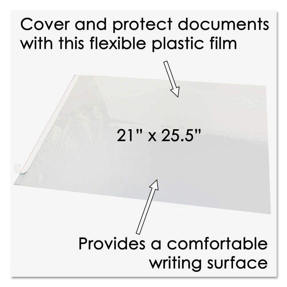 Artistic Office Products AOPSS2125 Artistic Second Sight Clear Plastic Hinged Desk Protector, 25 1/2 x 21