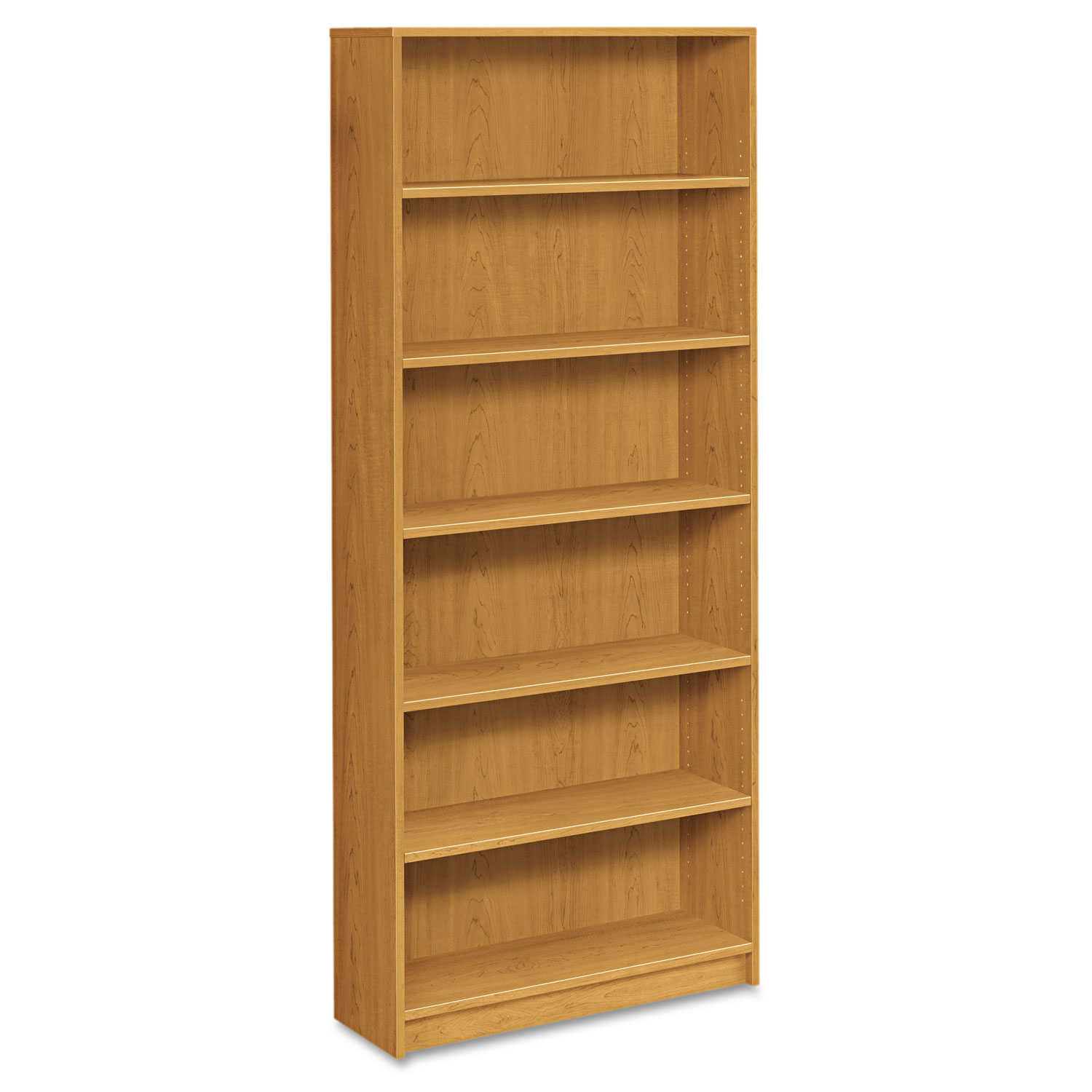 HON 1870 Series Bookcase, Six Shelf, 36w x 11 1/2d x 84h, Harvest