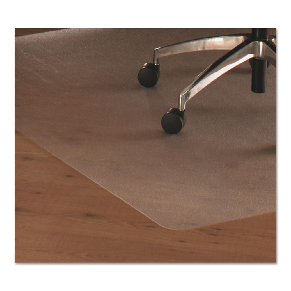 Floortex Cleartex Ultimat Polycarbonate Chair Mat for Hard Floors, 35 x 47, w/Lip, Clear