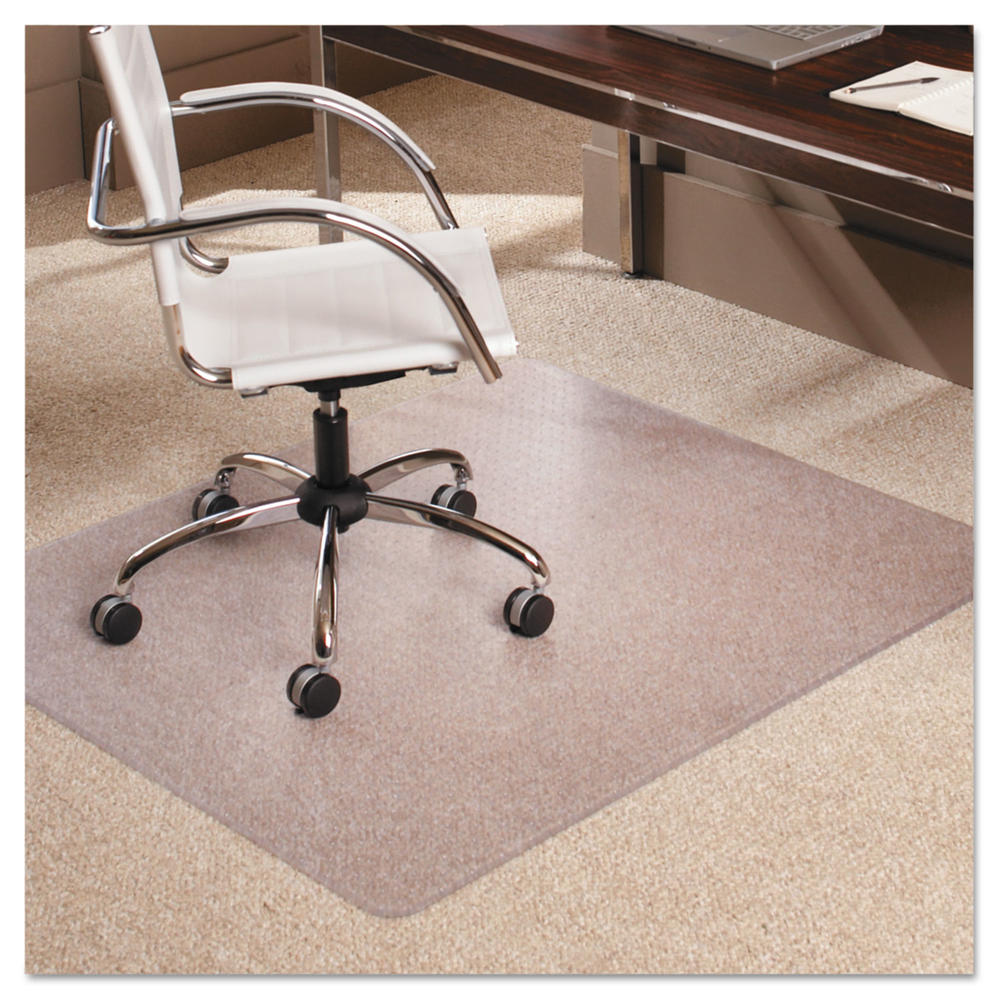 E.S. Robbins 46x60 Rectangle Chair Mat, Multi-Task Series AnchorBar for Carpet up to 3/8"